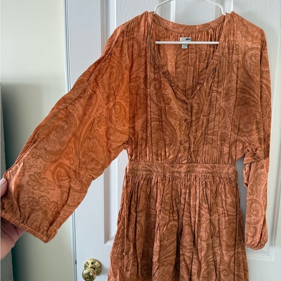 Amuse Society Terracotta Paisley Dress - Picture 2 of 6